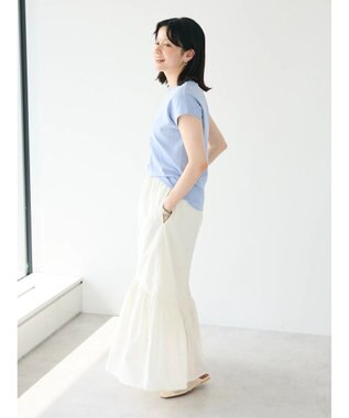 CRAFT STANDARD BOUTIQUE ティアードフレアスカート Ivory