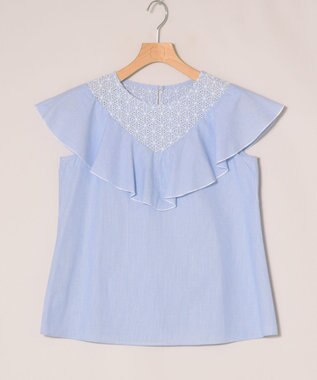 ONWARD Reuse Park 【組曲】ブラウス春夏 ブルー