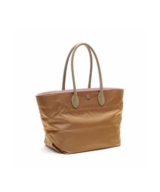 A.D.M.J. 【撥水】デービス/スワロフスキー・クリスタル　ライダースファスナートート ウォールナット