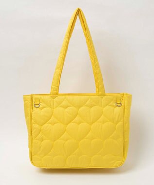 WEGO 【痛バ＆推し活グッズ】ときめきキルティング痛バッグS イエロー