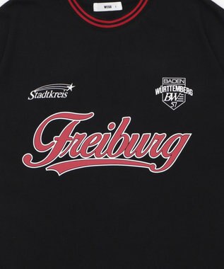 WEGO 【ユニセックス着用ITEM/MLサイズ展開】フェイクタンクグラフィックT（SS） ブラック