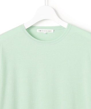 23区 L 【先行予約】ネオコンフォートストレッチ レーシーデザイン ニット スモーキーグリーン系