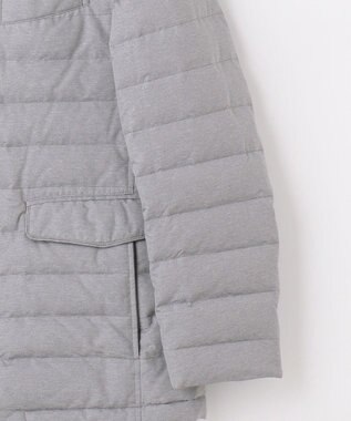 JOSEPH ABBOUD 【軽量/防風/形状記憶】インターレース ダウン ジャケット ライトグレー系