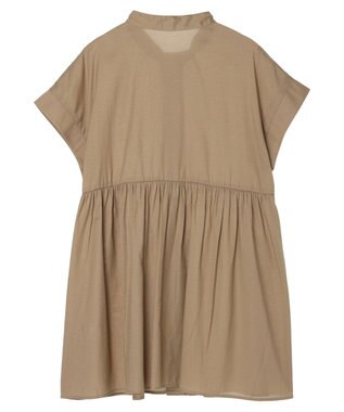 Green Parks 接触冷感　フレンチスリーブチュニック Khaki