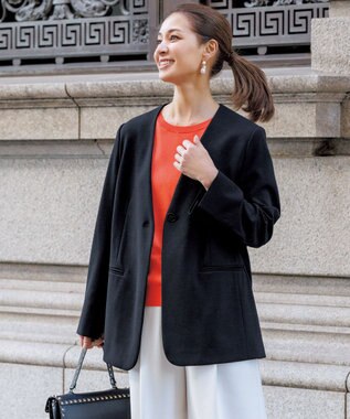 UNFILO スゴ機能美 コンパクト ニット オレンジ