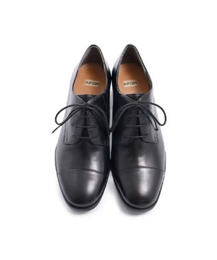 APOM キャップトゥレースアップシューズ 45 ブラック
