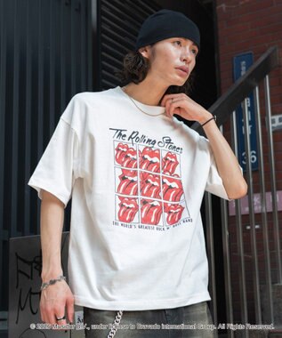 WEGO 【ザ・ローリング・ストーンズ/ザ・ビートルズ/ユニセックス着用ITEM/MLサイズ展開】バンドグラフィックT(SS) 柄1