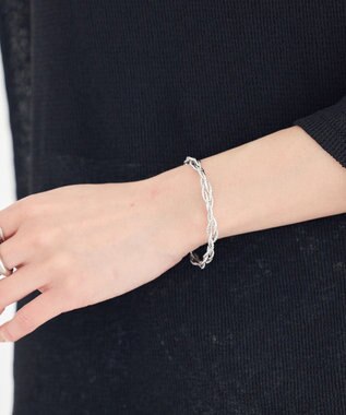 earth music&ecology ウェイビーメタルバングル