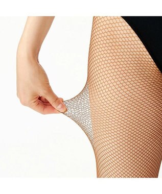 Chacott ダンスメッシュタイツ キャメル