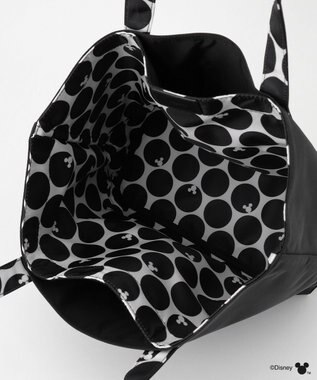 Y'SACCS 【Disney Collection】シルエットプリントトートバッグ　Mサイズ ブラック