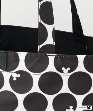 Y'SACCS 【Disney Collection】シルエットプリントトートバッグ　Mサイズ ブラック