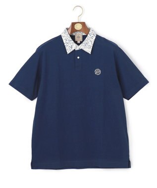 J.PRESS MEN 【J.PRESS YACHT CLUB】アーバンリゾート デザインポロシャツ ネイビー系