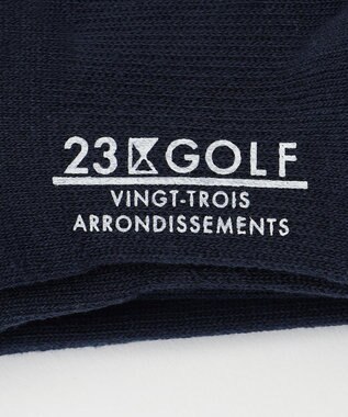 23区GOLF 【WOMEN】ロゴ ニーハイソックス ネイビー系