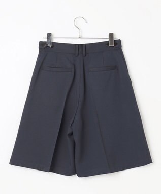 #Newans ストレートシルエットハーフパンツ ネイビー