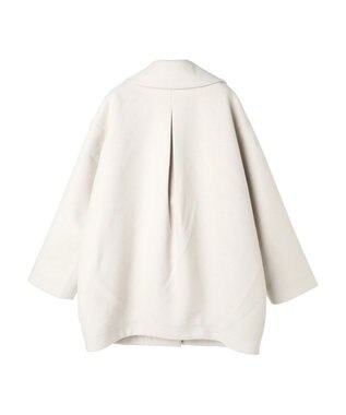 AMERICAN HOLIC 中空ＦＩＢＥＲコクーンミディコート Light Gray