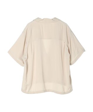 AMERICAN HOLIC ドロスト開襟ニュアンスジャケット Light Beige