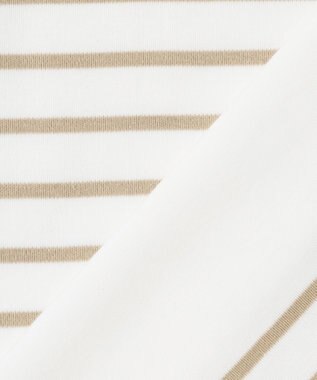 23区 S 【Oggi4月号掲載/洗える】Armor-lux パネルボーダー カットソー オフxベージュボーダー