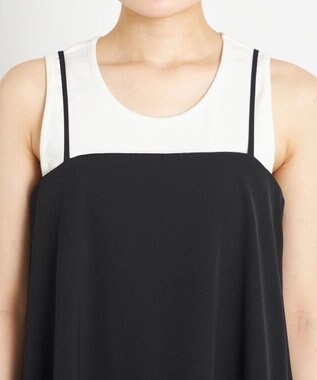 NAVE 【Nave　洗える】ボリュームフレアドレス ブラック系