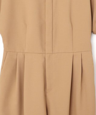 NAVE 【ReNAVE・セットアップ可/洗える/撥水加工】ホロウツイル ジャンプスーツ キャメル系