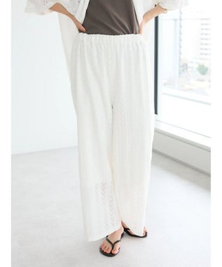 CRAFT STANDARD BOUTIQUE レースパンツ White