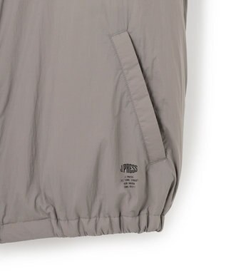 J.PRESS MEN 【J.PRESS ORIGINALS】【UNISEX】Nylon Washer Taffeta Golf Jacket ライトグレー系
