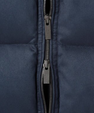 JOSEPH HOMME コマスエード　ダウンベスト ネイビー系