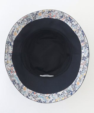J.PRESS LADIES 【洗える・UVカット・畳める】LIBERTY HAT ネイビー系