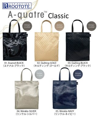 ROOTOTE 1057【ルートートの定番】LT.アーキャトル.クラシック-B 01：エナメル・ブラック