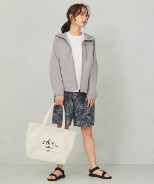 JOSEPH ABBOUD MOUNTAIN 【UNISEX】3Dエンボスリーフ ハーフパンツ ライトグレー系6