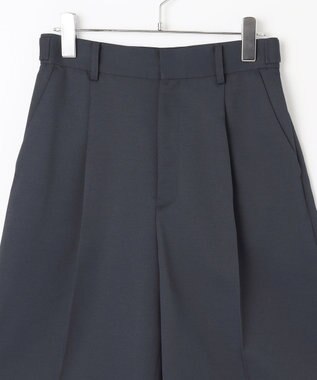 #Newans ストレートシルエットハーフパンツ ネイビー