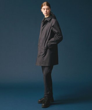 JOSEPH ABBOUD MOUNTAIN 【軽量/防風/透湿防水素材/JAPANファブリック】7Dライトフライ3レイヤーマウンテンシェル コート ブラック系