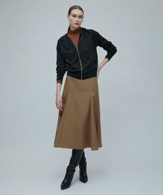 BEIGE， 【S-size】JUSSIEU / ラメ ニットパーカー Black