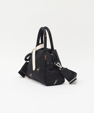 russet WOODLANDER 2WAYミニトートバッグ(CE-1668) Horse/BK