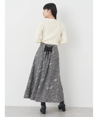 earth music&ecology シアードッキングニットプルオーバー Ivory