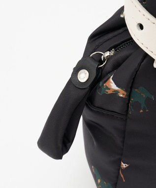 russet WOODLANDER 2WAYミニトートバッグ(CE-1668) Horse/BK