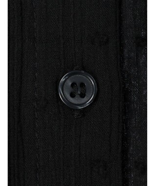 earth music&ecology ドットドビーワンピース Black