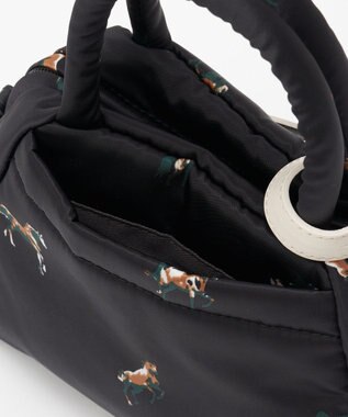 russet WOODLANDER 2WAYミニトートバッグ(CE-1668) Horse/BK