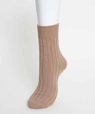 WEGO ローゲージソックス ベージュ