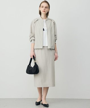 ICB 【先行予約】 アトラストリコット ジップアップブルゾン トープ