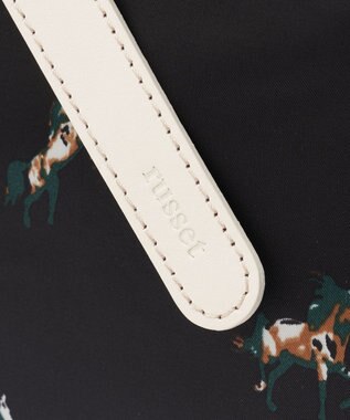 russet WOODLANDER 2WAYミニトートバッグ(CE-1668) Horse/BK