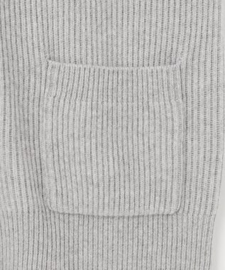 23区 【洗える】カシミヤブレンド ニット カーディガン ライトグレー系
