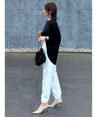 Green Parks シアーリブチュニック Black