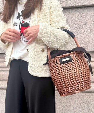 LA BAGAGERIE LA BAGAGERIE×Chiyo カゴバッグ