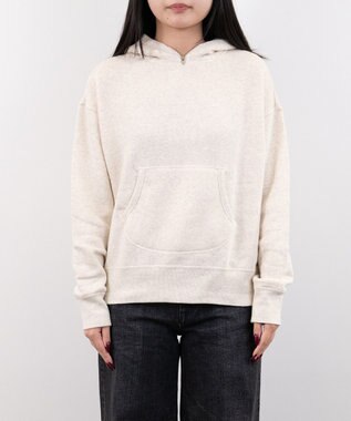 caqu ふわとろフーディー ivory