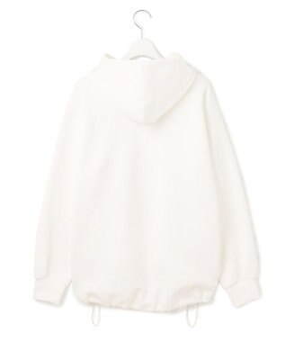 23区 【洗える】コンフォートダンボールジャージー パーカー ホワイト系