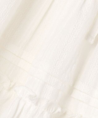 ANY KIDS 【洗濯機可能】カラミドビー ティアードスカパン オフホワイト