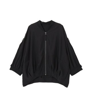 YECCA VECCA 【UVカット/接触冷感/遮熱】COOL5分袖MA-1 Khaki