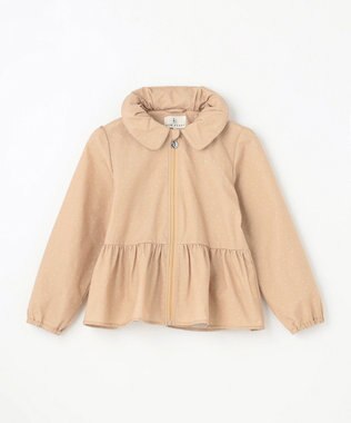 組曲 KIDS 【90-100㎝】ランダムドット ブルゾン ベージュ系5