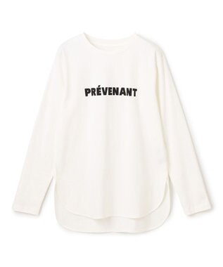 UNFILO ロゴプリントロンT オフ