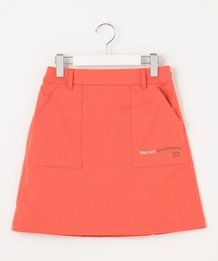 23区GOLF 【WOMEN】【ストレッチ】アポロックスカート オレンジ系